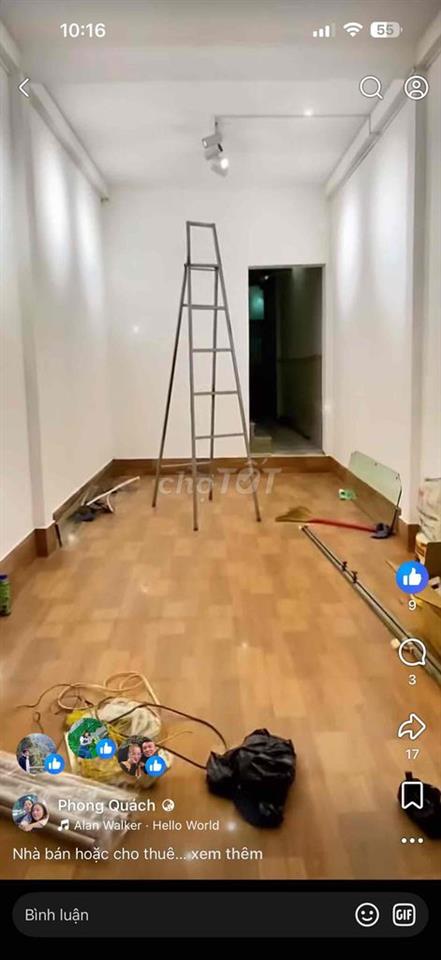 Bán nhà mặt tiền Ấp bắc p10