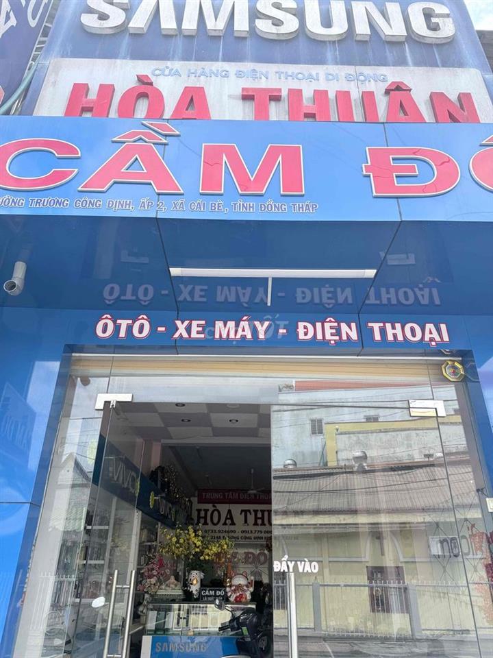 Bán hoặc cho Thuê nhà Lầu 2 tầng đang kd Tiệm Cầm Đồ