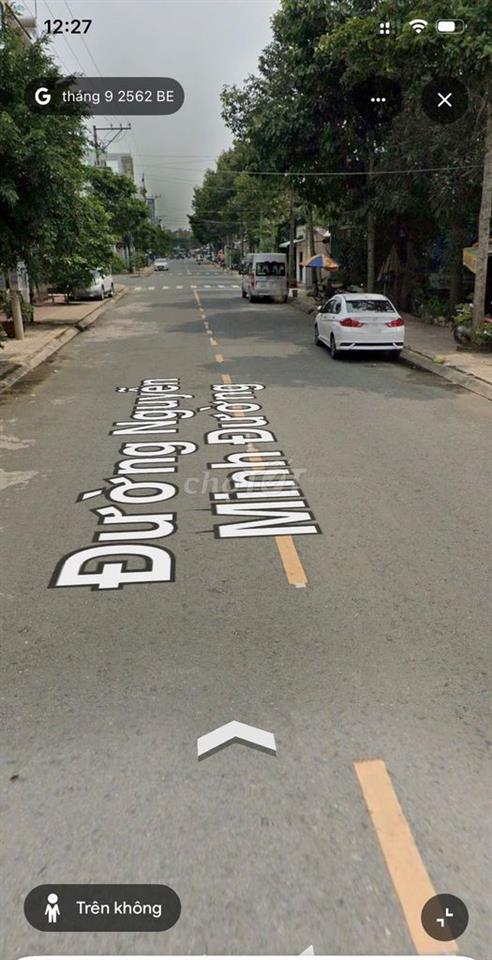 HÀNG HIẾM MẶT TIỀN NGUYỄN MINH ĐƯỜNG,KHUÔN ĐẤT VÀNG FULL THỔ NGANG 10M
