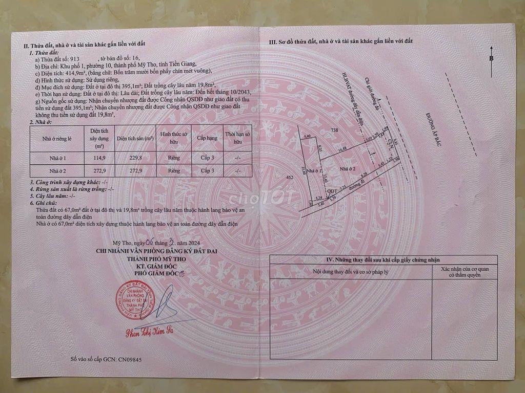 🚀 BÁN GẤP ĐẤT MẶT TIỀN ẤP BẮC - NỞ HẬU THẦN TÀI 21,6M (P. TRUNG AN)