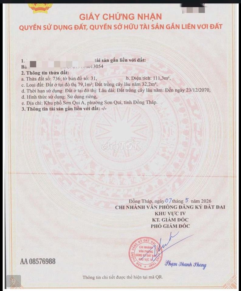 Đất nền Tân Trung