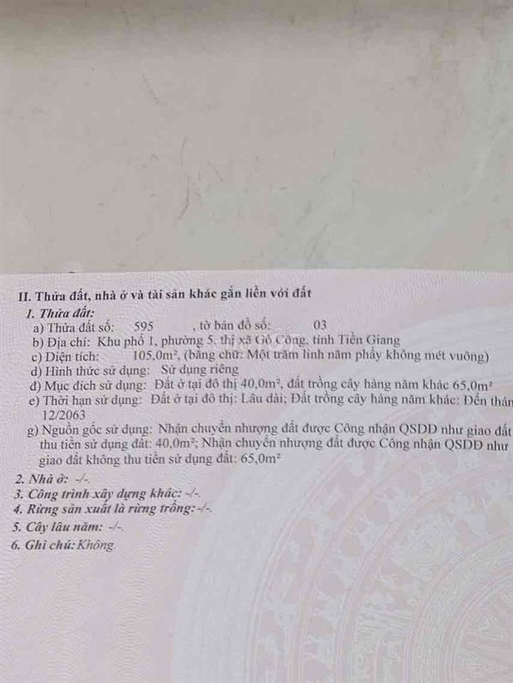 Di cư sang Mỹ, để lại miếng đất nằm trên trục đường Trần Công Tường