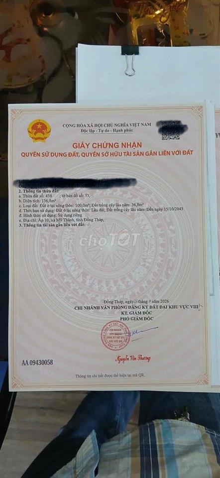 Tôi Chính Chủ Cần Bán Đất