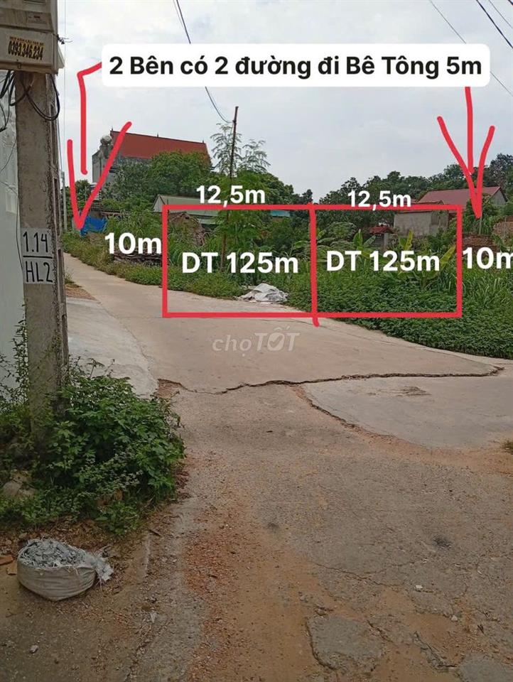 Chính chủ cần Bán Gấp Lô Đất 125m mặt Tiền 10m SĐCC. Giá Thanh Lý Rẻ