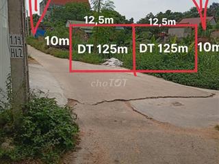 Chính chủ cần Bán Gấp Lô Đất 125m mặt Tiền 10m SĐCC. Giá Thanh Lý Rẻ