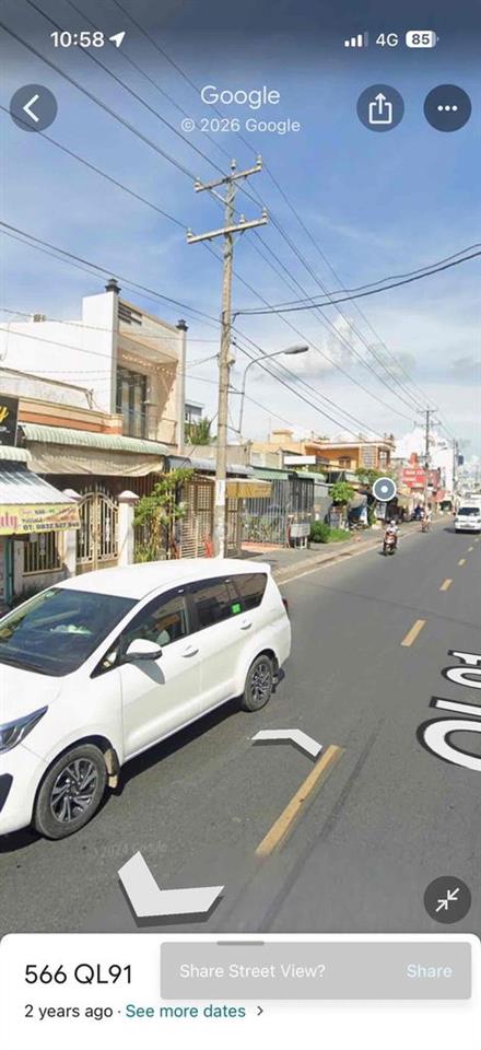 Bán nhà mặt tiền hơn 90m², gần KĐT Sao Mai, gần chợ, gần trường học –