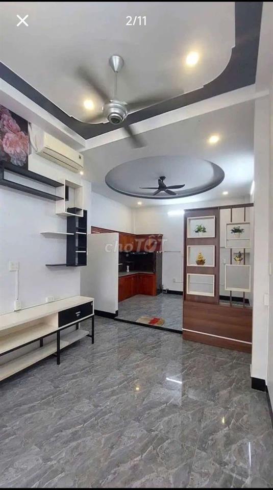 Bán nhà 1 trệt 1 lầu, khu dân cư Chợ Gòi Bé Mỹ Thới.