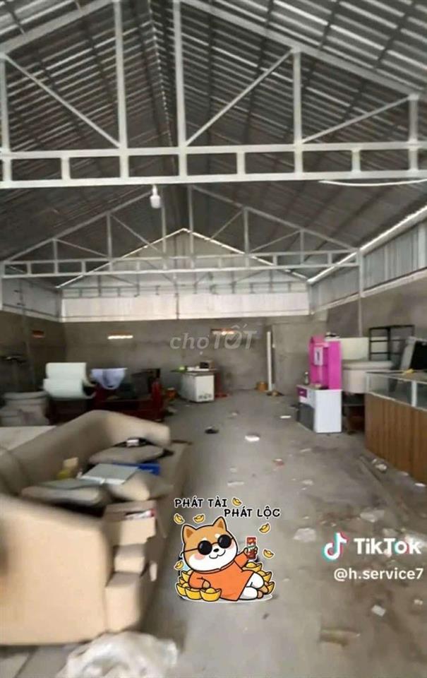 Cho thuê kho 10mx20m