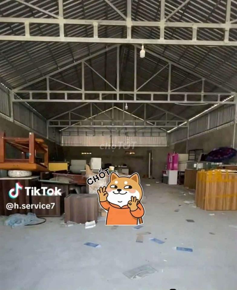 Cho thuê kho 10mx20m