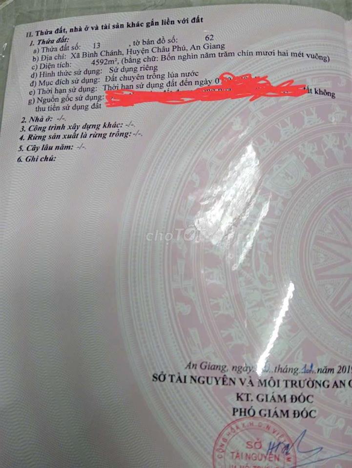 Bán Đất Ruộng