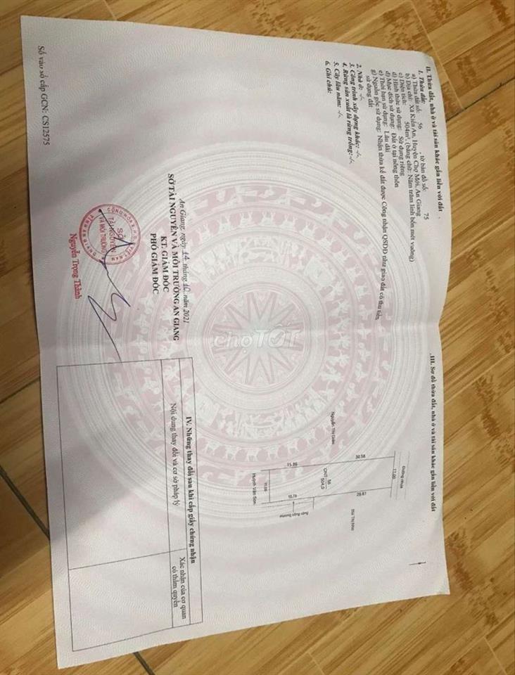 Nhà đất Phú thượng 3, xã Chợ Mới