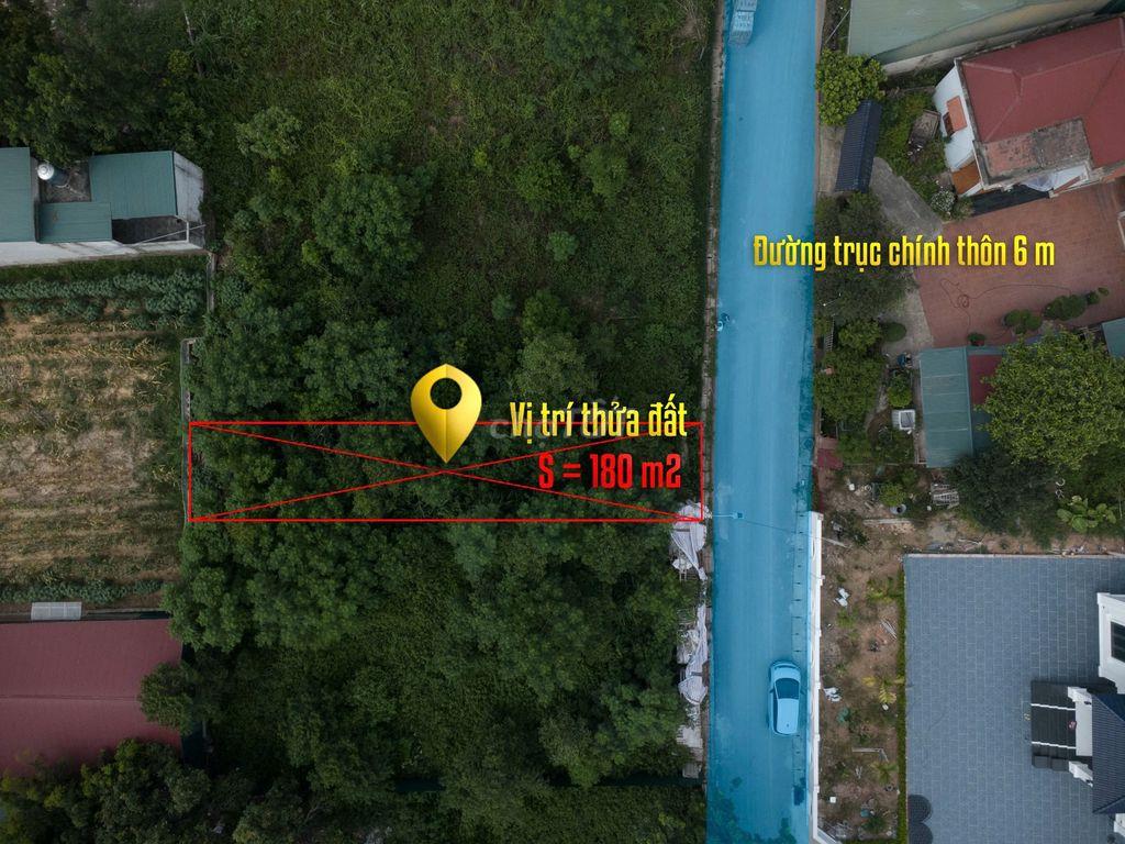 Bán đất tại Thôn Cõi, KCN Tam Dương 1, Phú Thọ, 180m2, mặt tiền 6m.