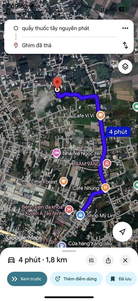 Đất 10x33m Thổ cư  Phường Gò Dầu Tây Ninh giá chỉ 550tr
