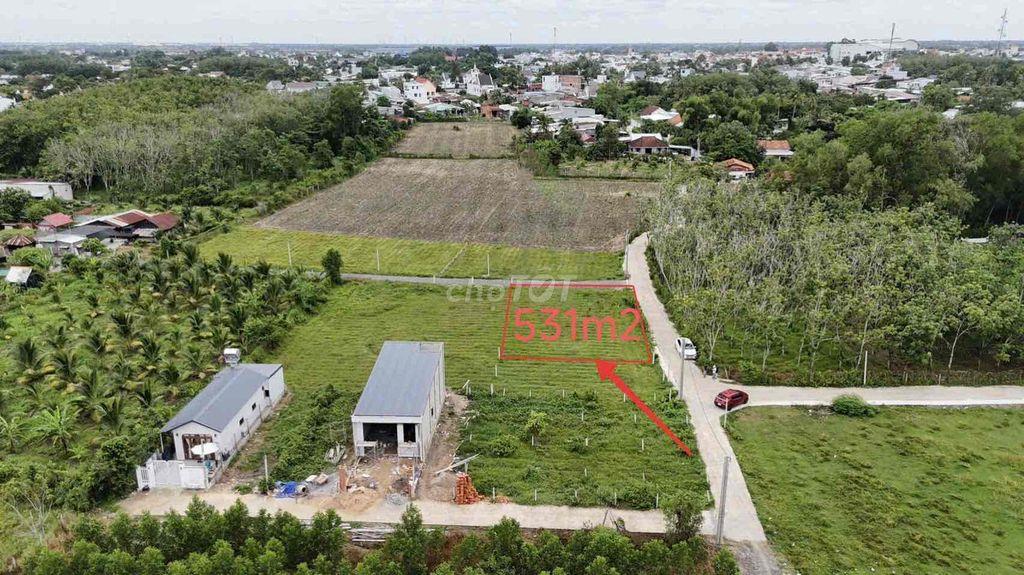Đất Thổ Cư 28x19m Đường Bê Tông gần Vòng Xoay Chợ Phường Gò Dầu