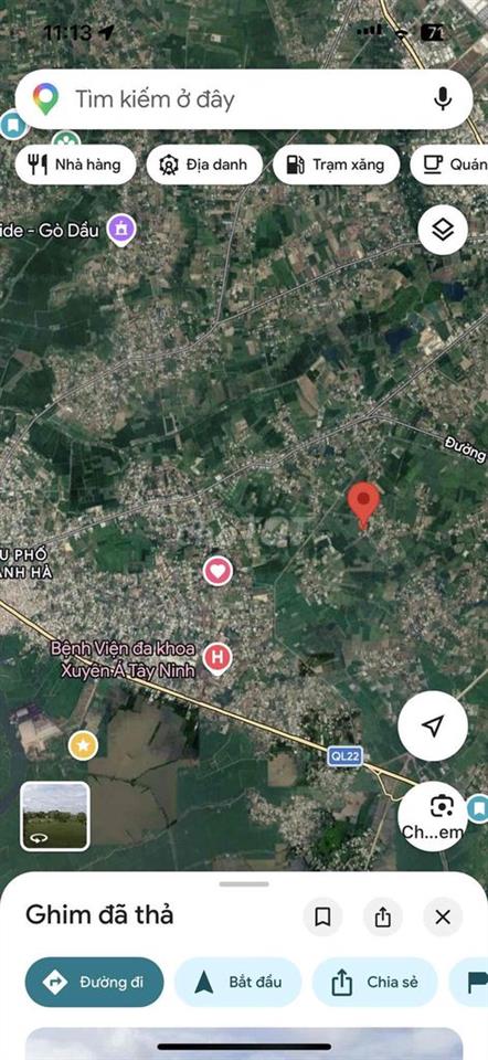 Đất Thổ Cư KP Cây Xoài Phường Gò Dàu Tây Ninh