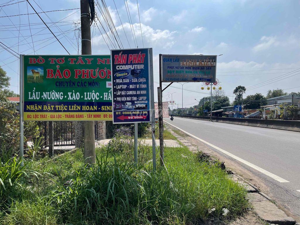 Bán 02 phần đất mặt tiền đường nhựa QH 20m, trung tâm P.Trảng Bàng
