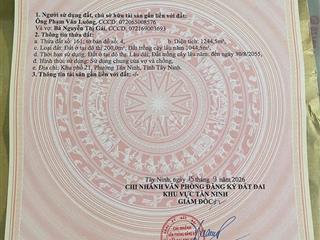 Nhà Đất phường Tân Ninh ( phường 1 cũ) ...chính chủ mua bán.