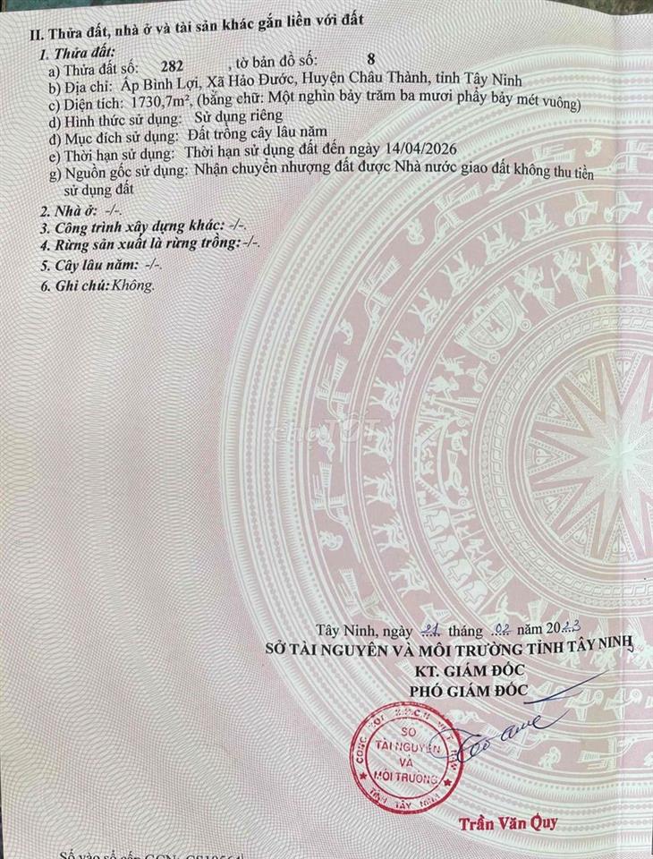 Đất chính chủ bán.