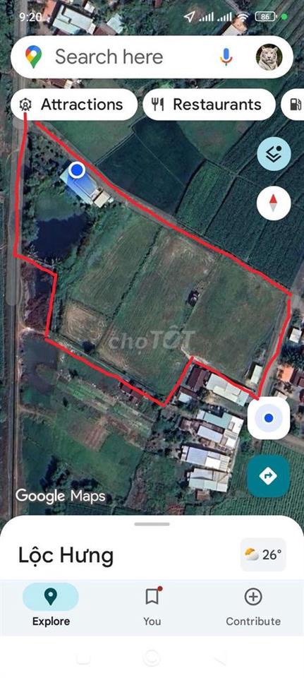 Đất 2 mặt tiền thuận tiện kinh doanh