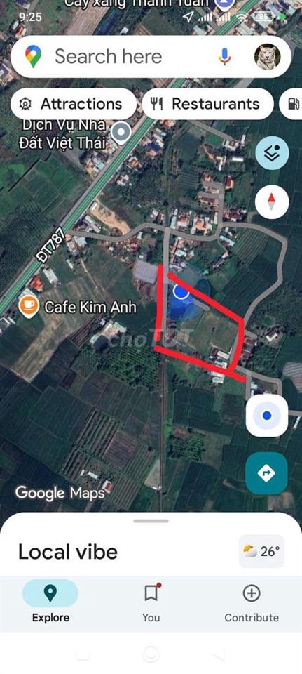 Đất 2 mặt tiền thuận tiện kinh doanh