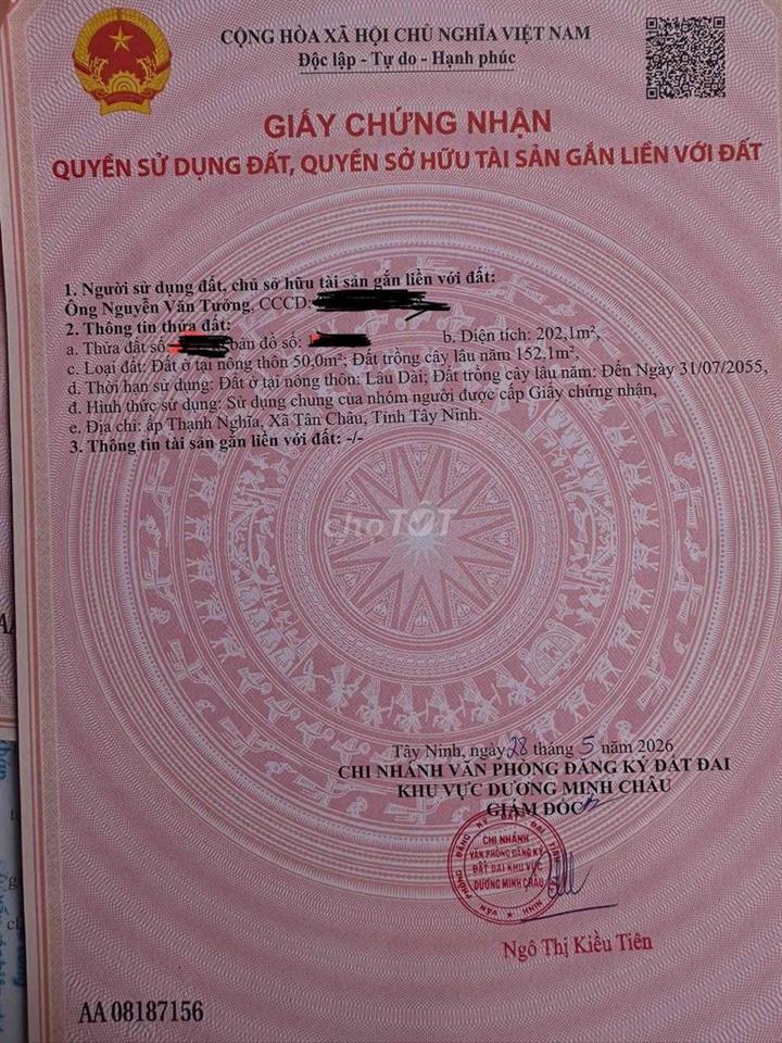 cần bán lô đất