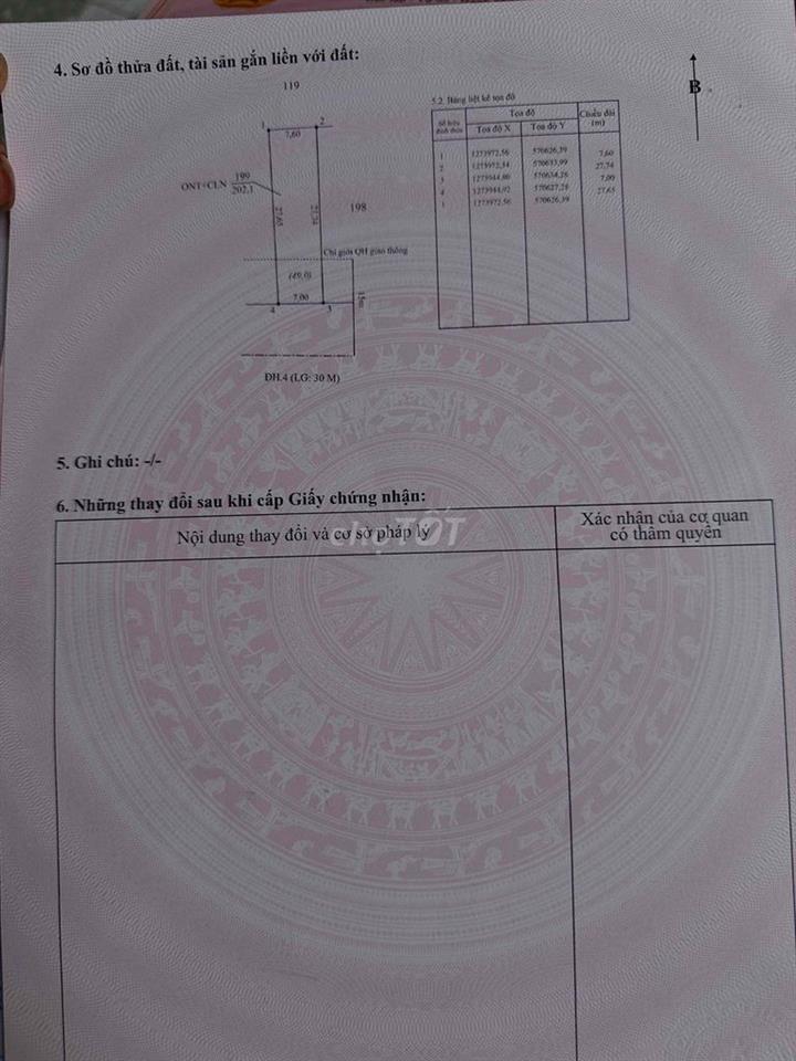 cần bán lô đất