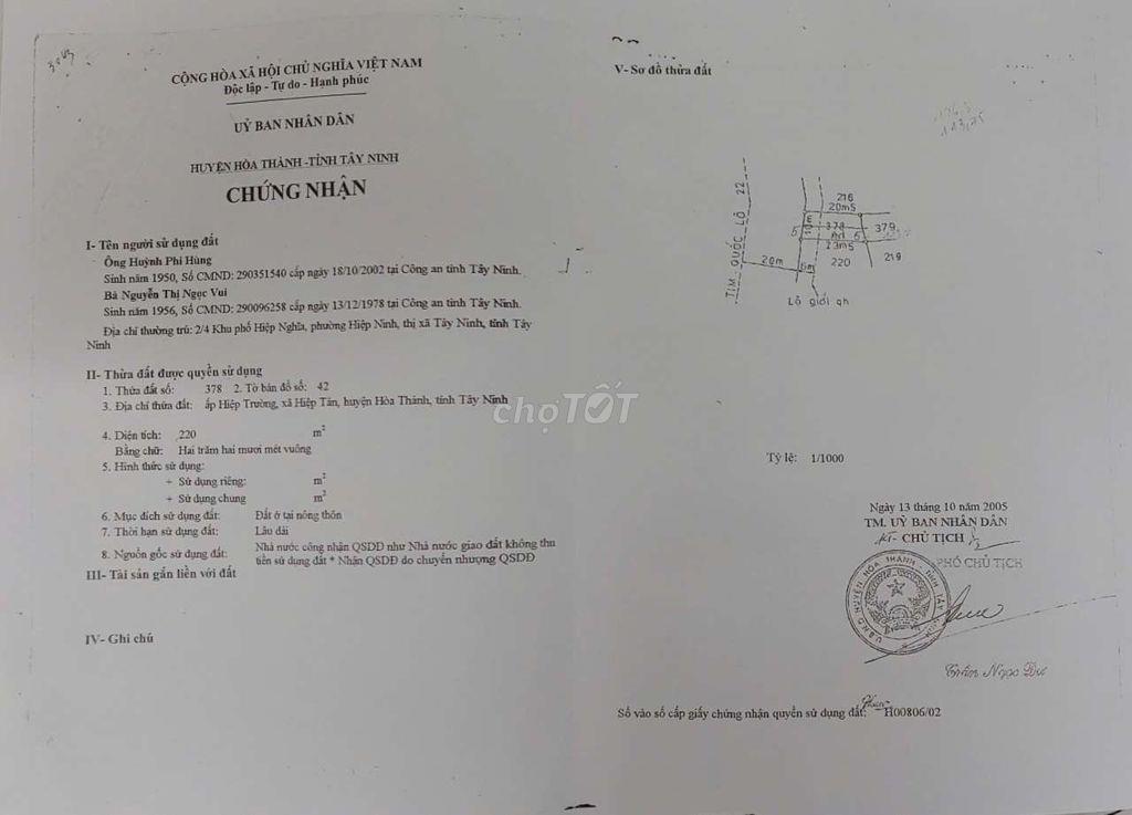 đất QL22B