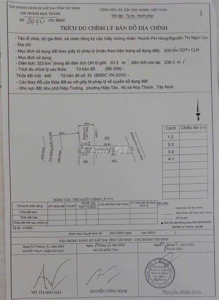 đất QL22B