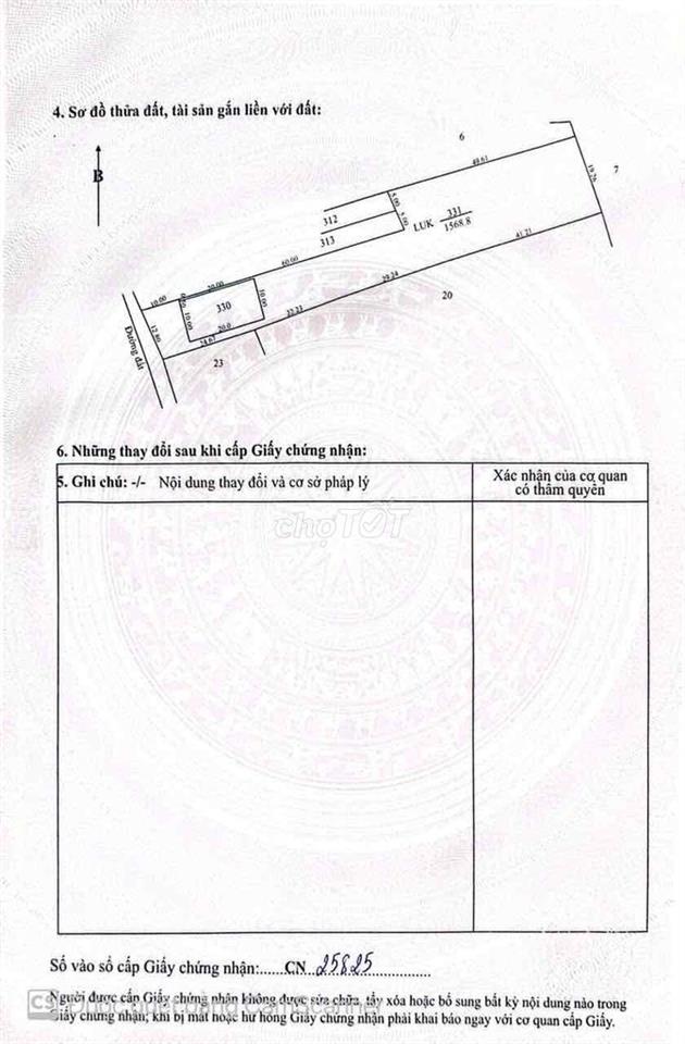 Đất Vườn Có Thổ Sẵn