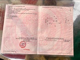 CHÍNH CHỦ CẦN BÁN LÔ ĐẤT THỔ CƯ TRUNG TÂM THỊ TRẤN GÒ DẦU