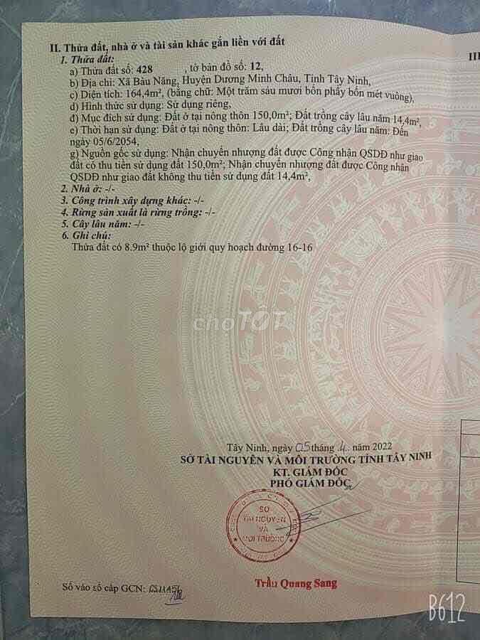 Đất thổ cư