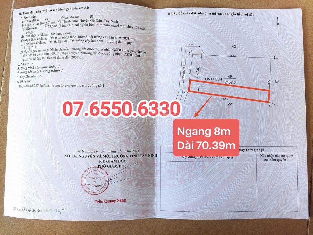 ĐẤT ĐẸP - ĐẦU TƯ SINH LỜI - XÂY KHU TRỌ - Chính Chủ