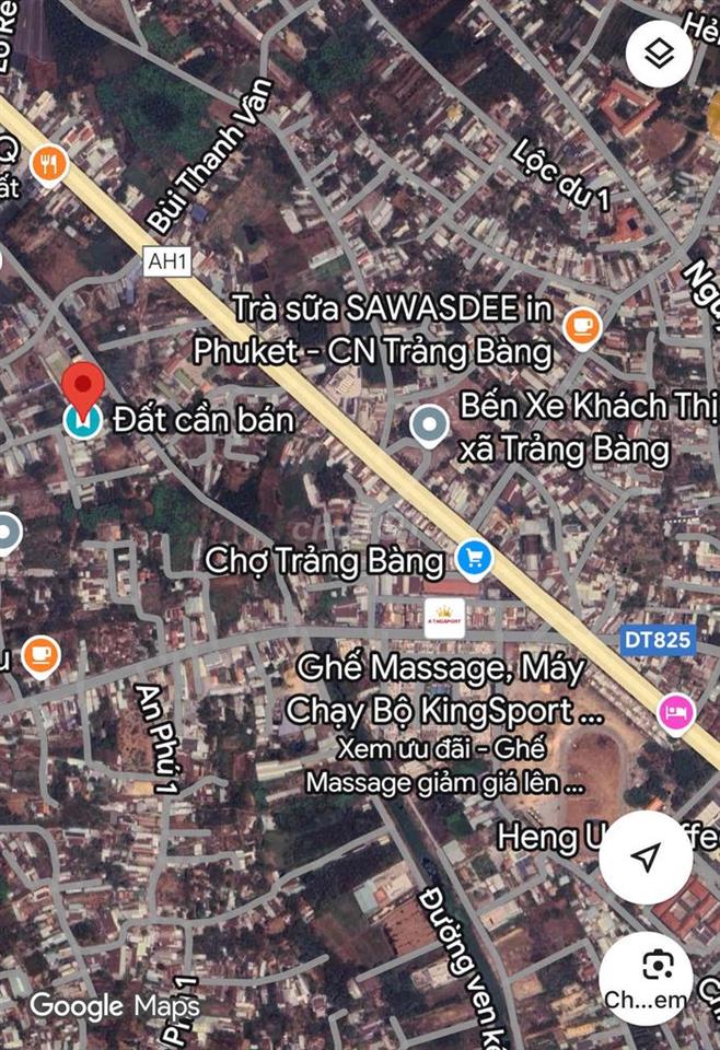 Đất chính chủ full thổ cư (213m)