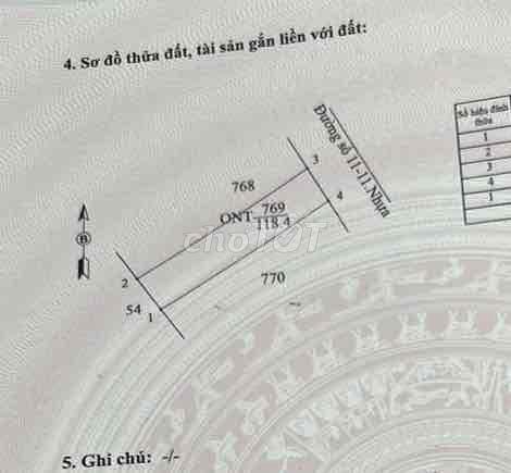 Cho thuê 120m2 đất mặt tiền tây ninh giá 2tr