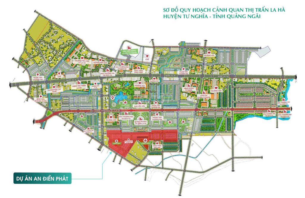 Vị trí kd đắc địa - Lô góc đối diện công viên - KDC An Điền Phát