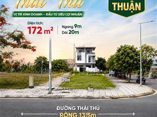 Lô góc cuối cùng đối diện công viên cây xanh có giá chỉ từ 14 triệu/m2