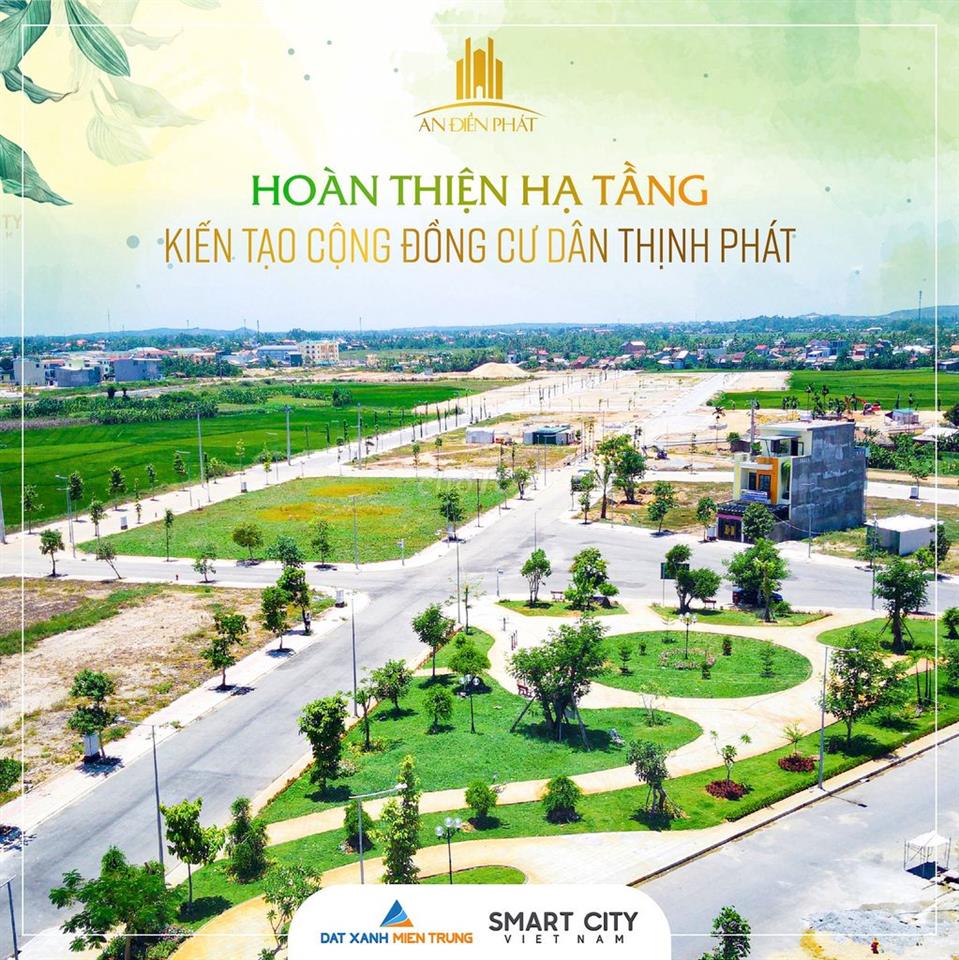 Bán đất Quảng Ngãi-Mặt tiền 7m-Đối diện công viên-Bãi đổ xe