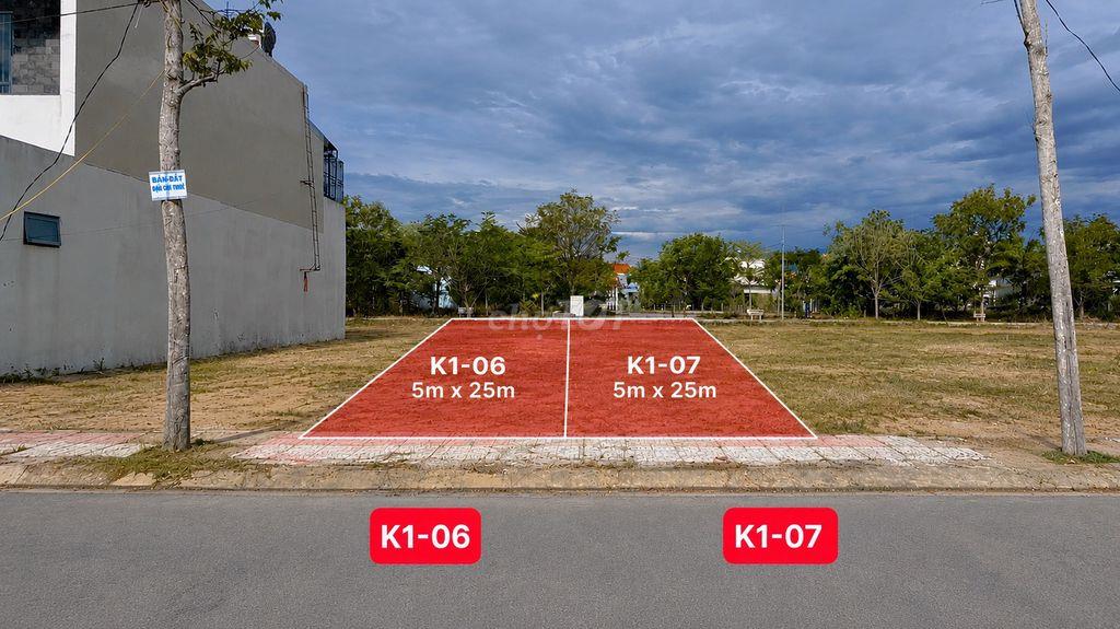 Bán nhanh 2 lô mặt tiền 10m diện tích 250m2 tại KDC An Điền Phát La Hà