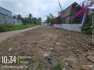 Bán đất 2 mặt tiền hẻm sân bia