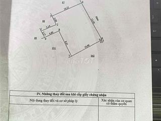 Bán đất có nhà cũ trên đất