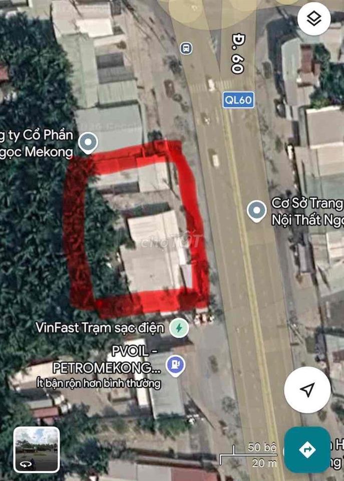 GIẢM 2 tỷ– CẦN BÁN GẤP ĐẤT MẶT TIỀN GẦN CẦU RẠCH MIỄU 1, BẾN TRE