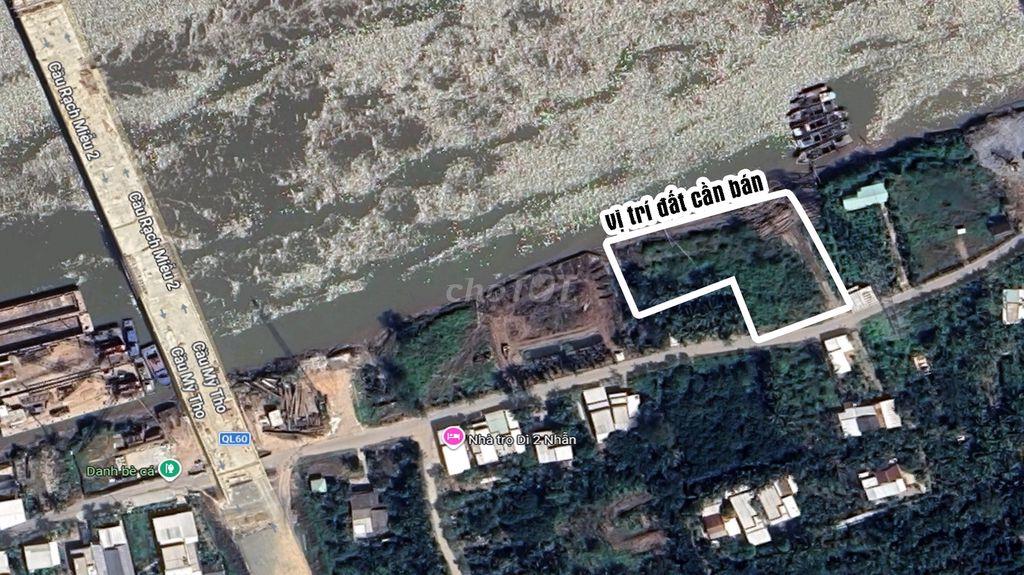 BÁN ĐẤT GẦN CẦU RẠCH MIỄU – VIEW SÔNG TIỀN - đẹp