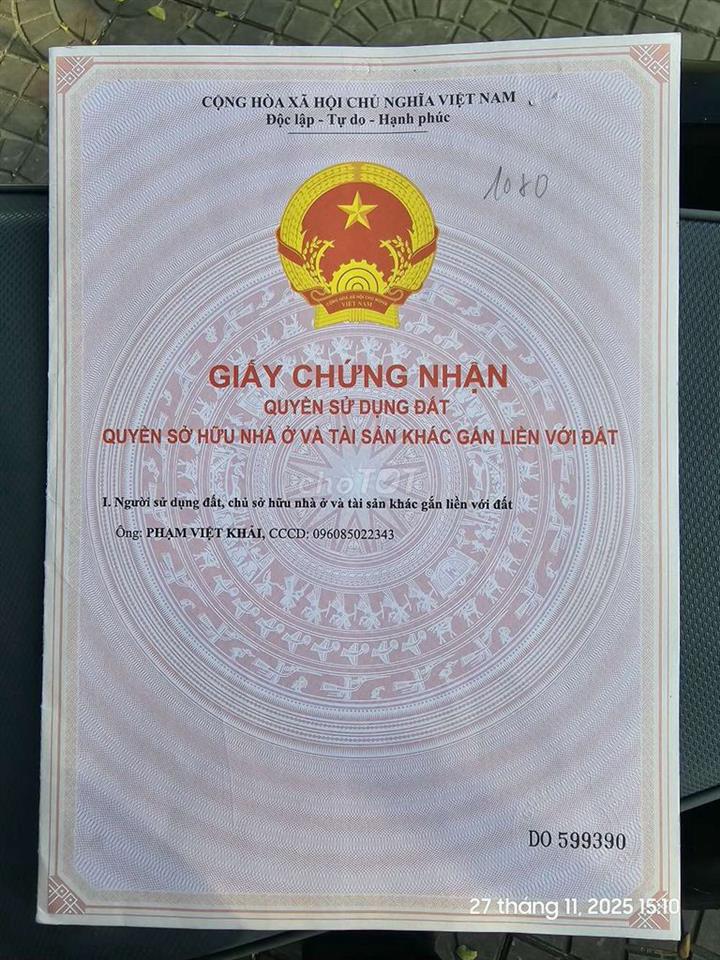 CẦN BÁN ĐẤT TẶNG NHÀ ( 20 MÉT NGANG MẶT TIỀN)