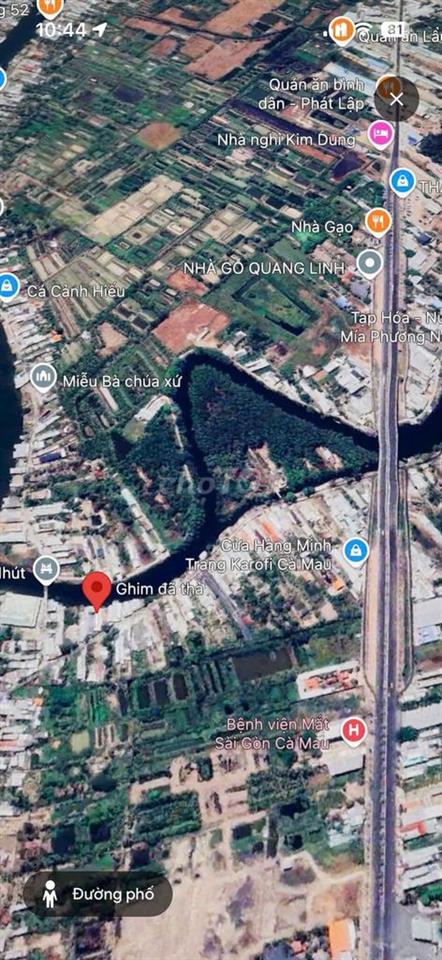 Nhà dt 218m2 mặt tiền đường Quang Trung, Tân Thành, Cà Mau