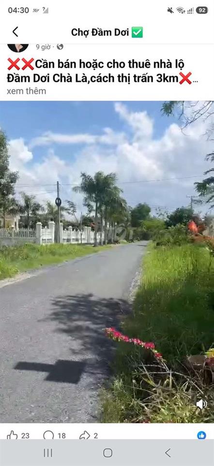nền ấp 2 xã đầm dơi