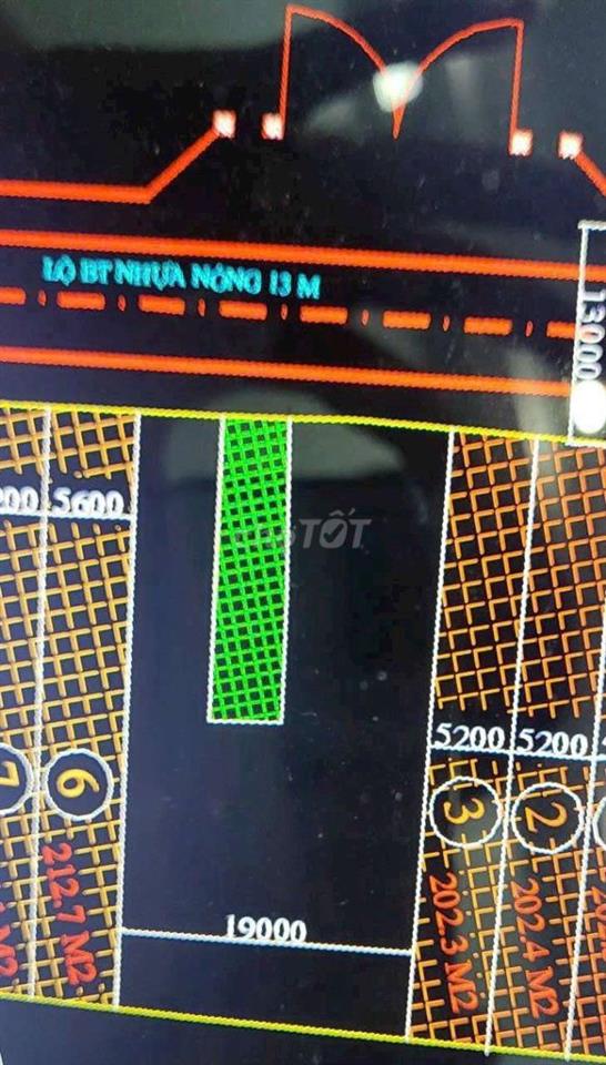 Đất thổ cư mặt tiền đường, đối diện trường THPT Song Phú