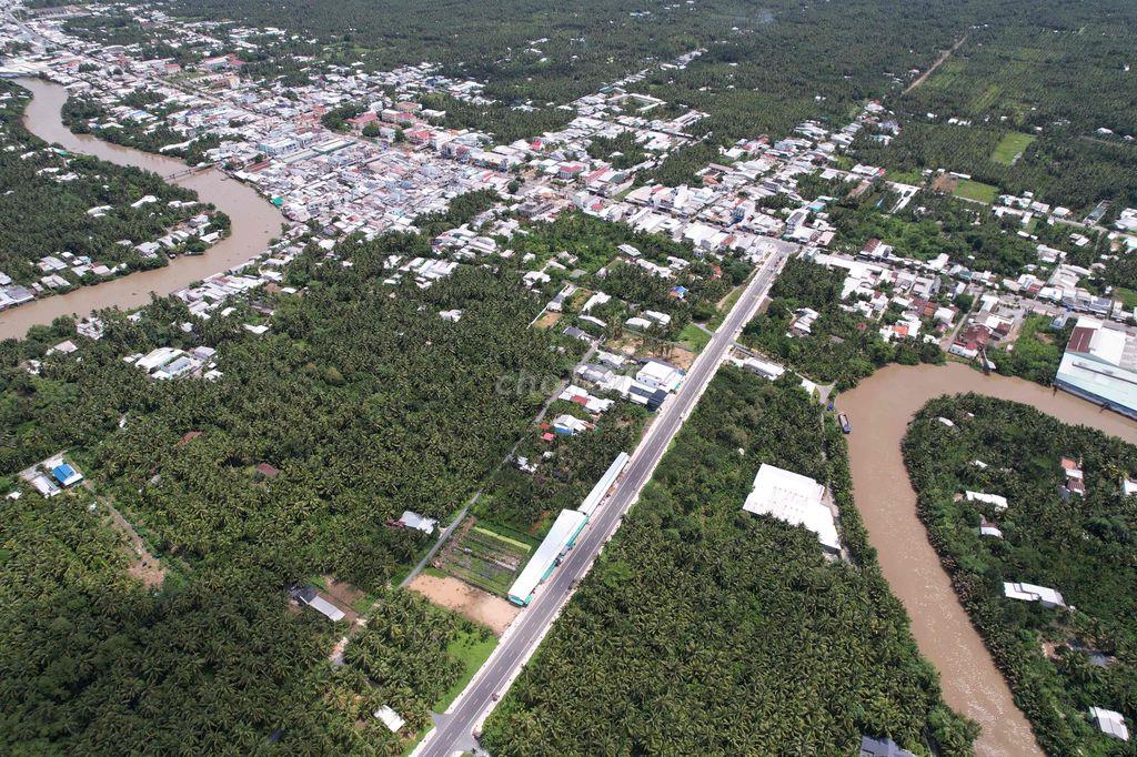 Cần bán nhanh lô đất 1000m2 Khóm 2 Thị Trấn Càng Long , Đường mới CL