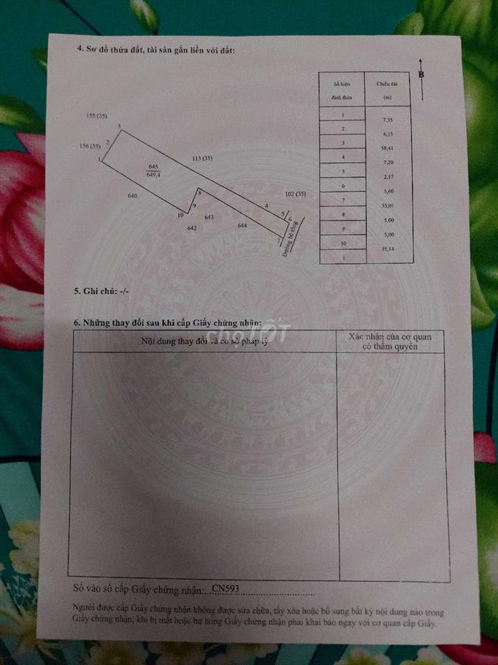 KHU VƯỜN NGHỈ DƯỠNG 650m CLN