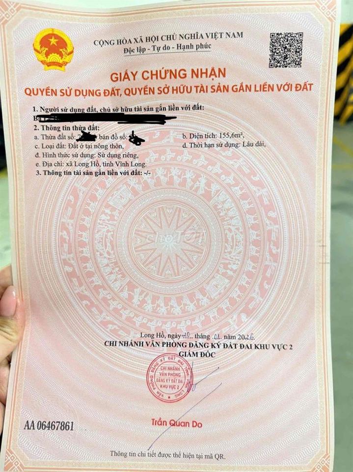 Đất nền long phước