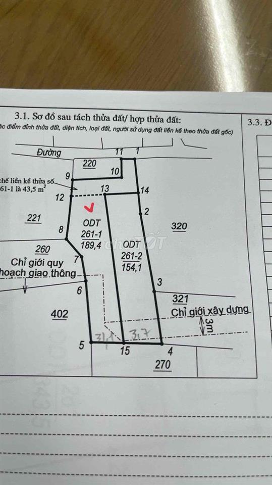 đất thổ cư phường ninh chử , Văn Hải